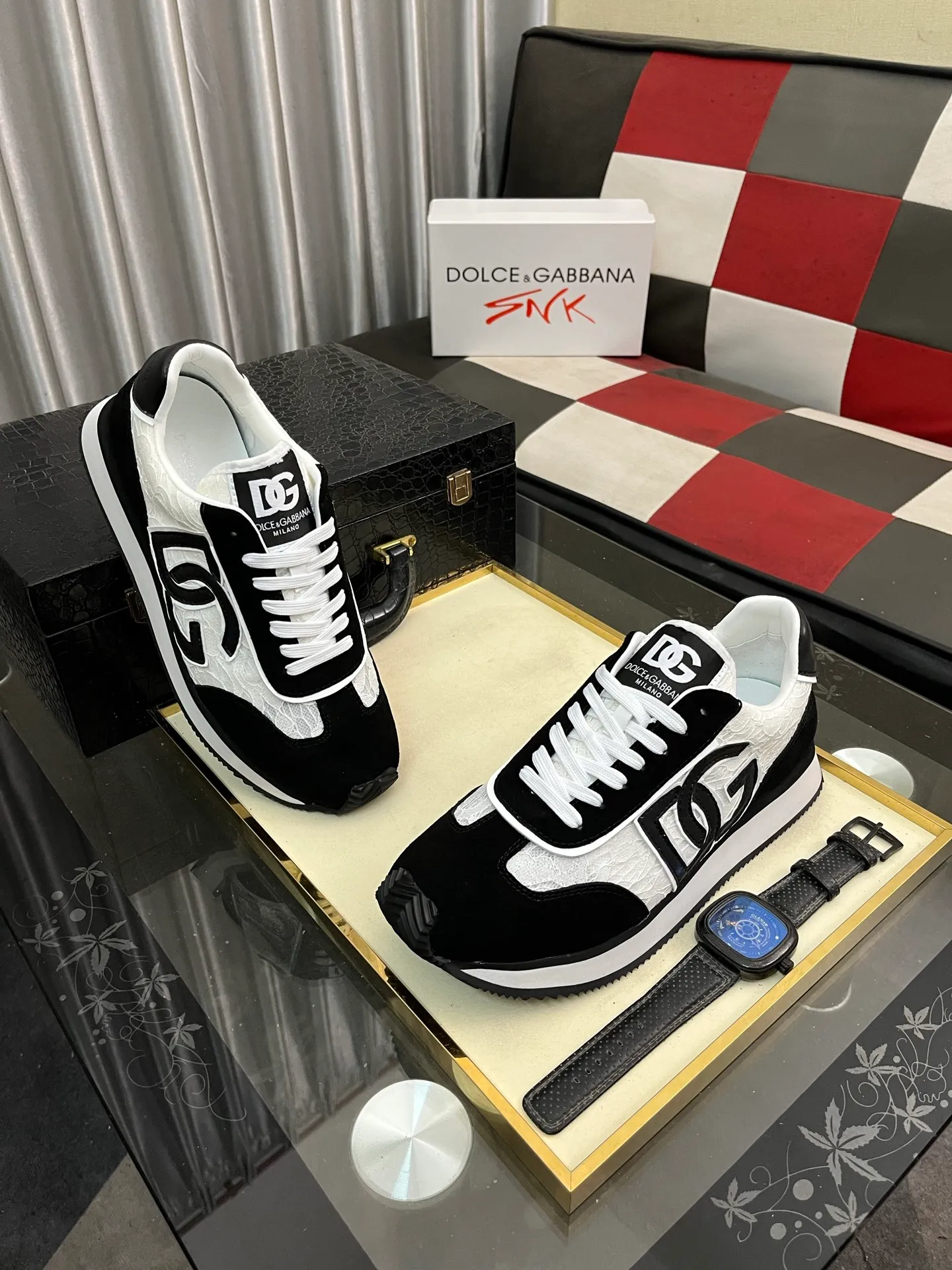 Men's shoes💰458⌚️⌚️【DG】Latest official website high-top casual, men's shoes original quality imported cowhide➕Yangli [Proud] In terms of materials and workmanship, it beats all versions on the market💕Highest quality shipments. Real photos, imported fabrics highlight the unique charm of the brand😘The shoelaces are also original custom-made👻Classic lace-up shoes, very comfortable on the feet, size 35-46